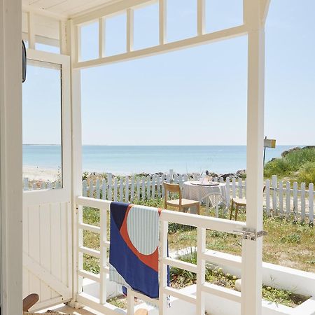 Maison Sur La Plage Avec Vue Mer Panoramique Le Martray Esterno foto